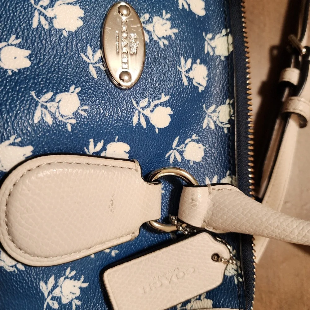 Coach 2Way‎ Badlands Satchel Matching Zip Around Wallet Set F34898